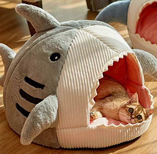 Casetta Morbida per Animali – Shark Design